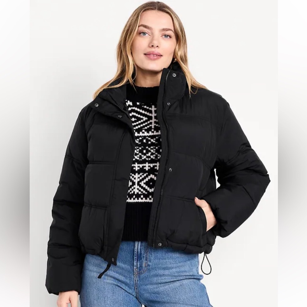 Calvin Klein Women's Classic Black Puffer Jacket